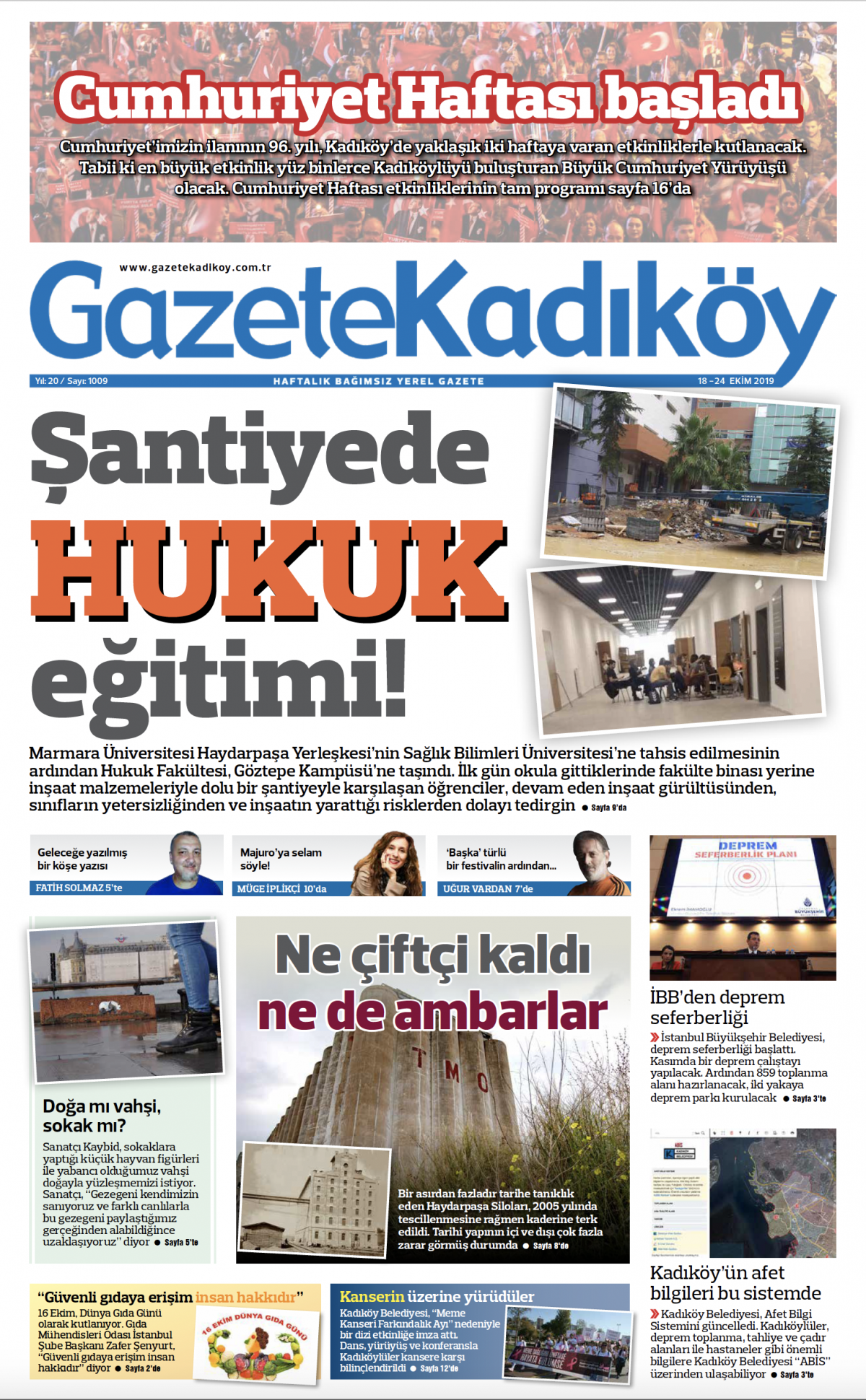Gazete Kadıköy - 1009. Sayı